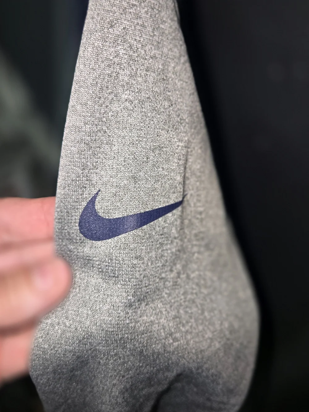 Nike Los Angeles Rams NFL Football Blue Gray Hoodie Sweatshirt‎ Size S
